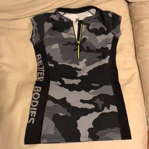 Better Bodies Women’s Athletic Camo Tee