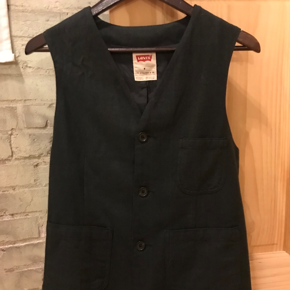 Levis Pinstripe Vest