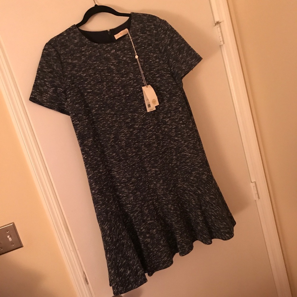 Tory Burch “Margarite” dress - navy tweed