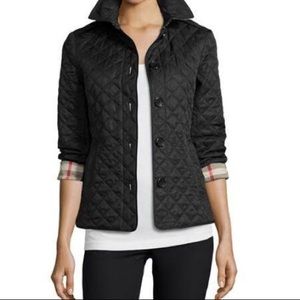 Kids quilted Burberry jacket