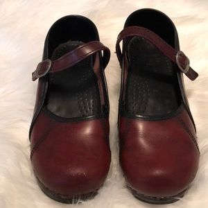 Red Oiled Mary Jane Dansko