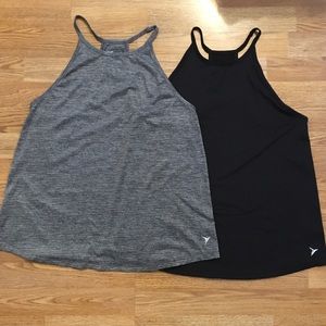 Old Navy loose dri-fit active tanks - medium