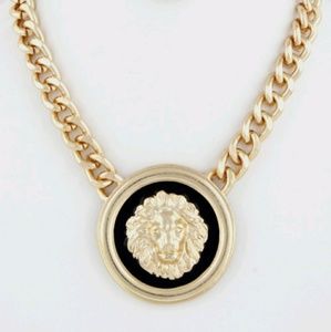 Lion Head Chain Necklace