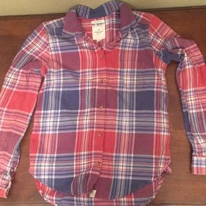 Boyfriend fit American eagle outfitters flannel!