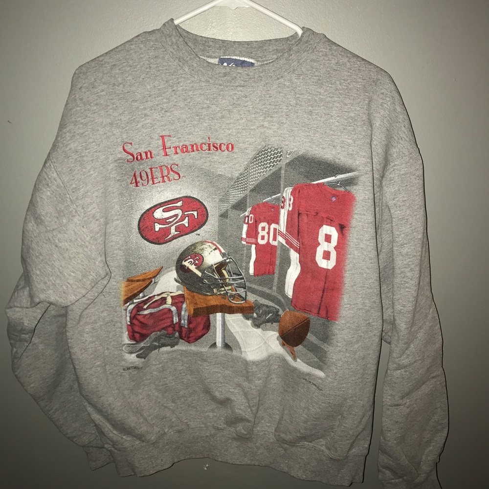 VINTAGE san francisco 49ers sweatshirt