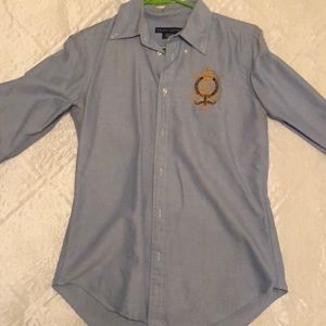 Blue Ralph Lauren button down