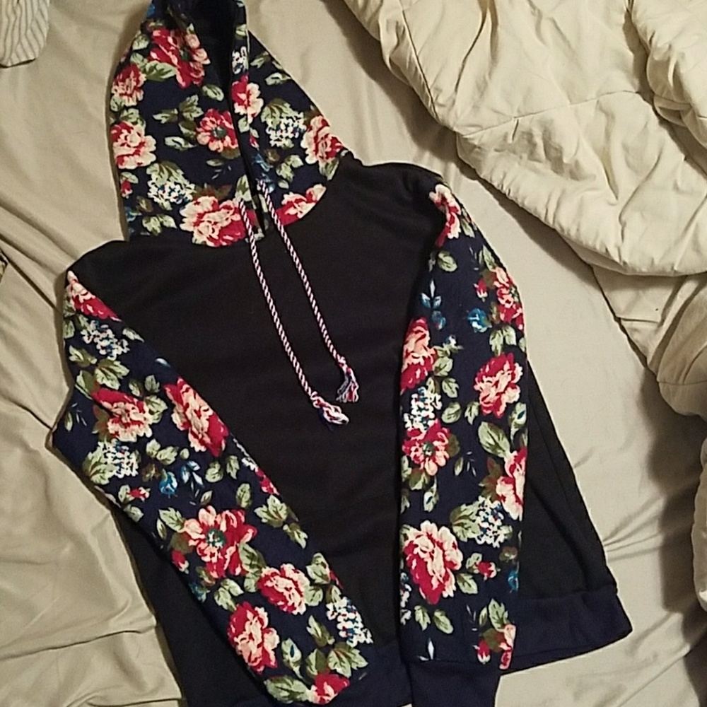 Floral Hoodie