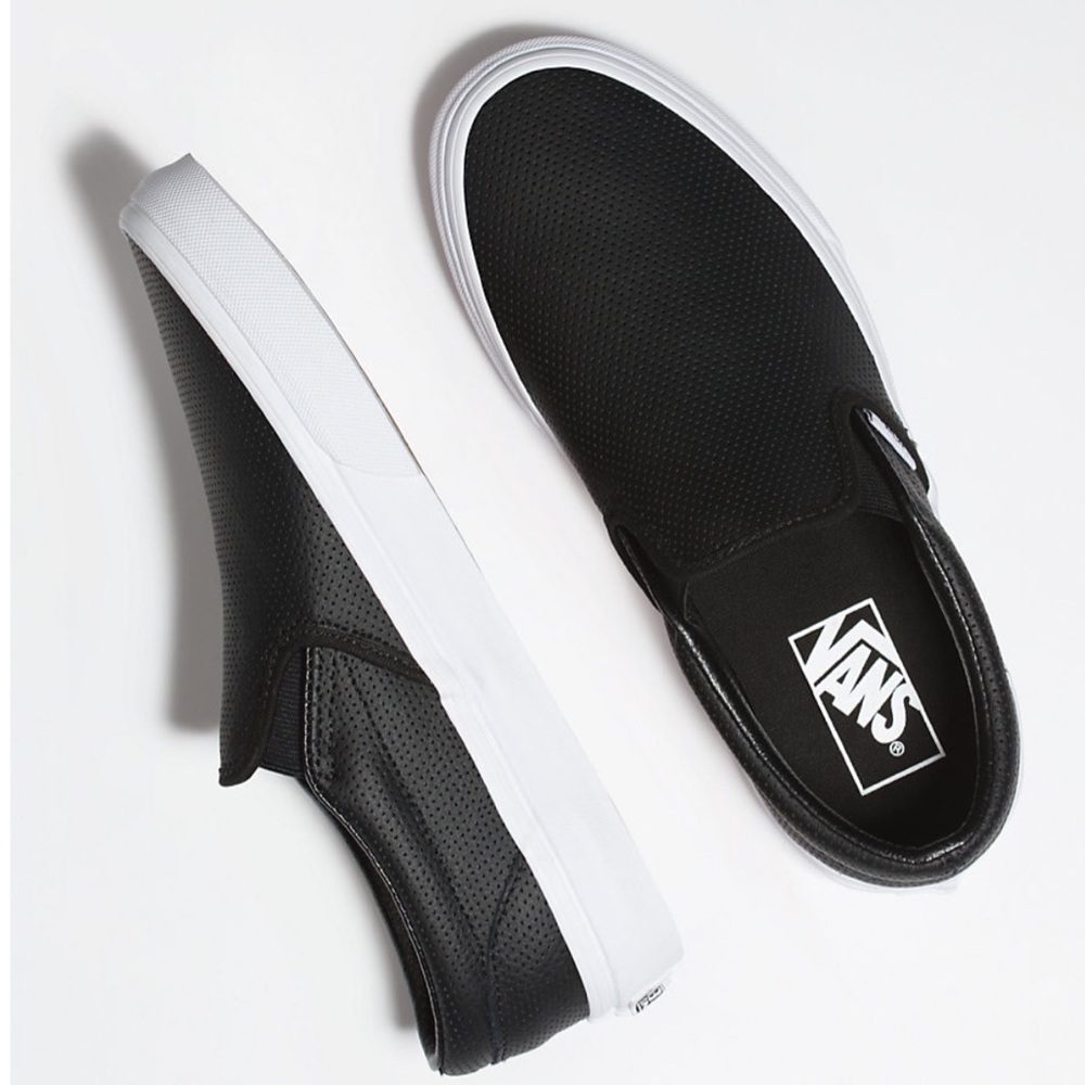 Vans Leather Slip-On