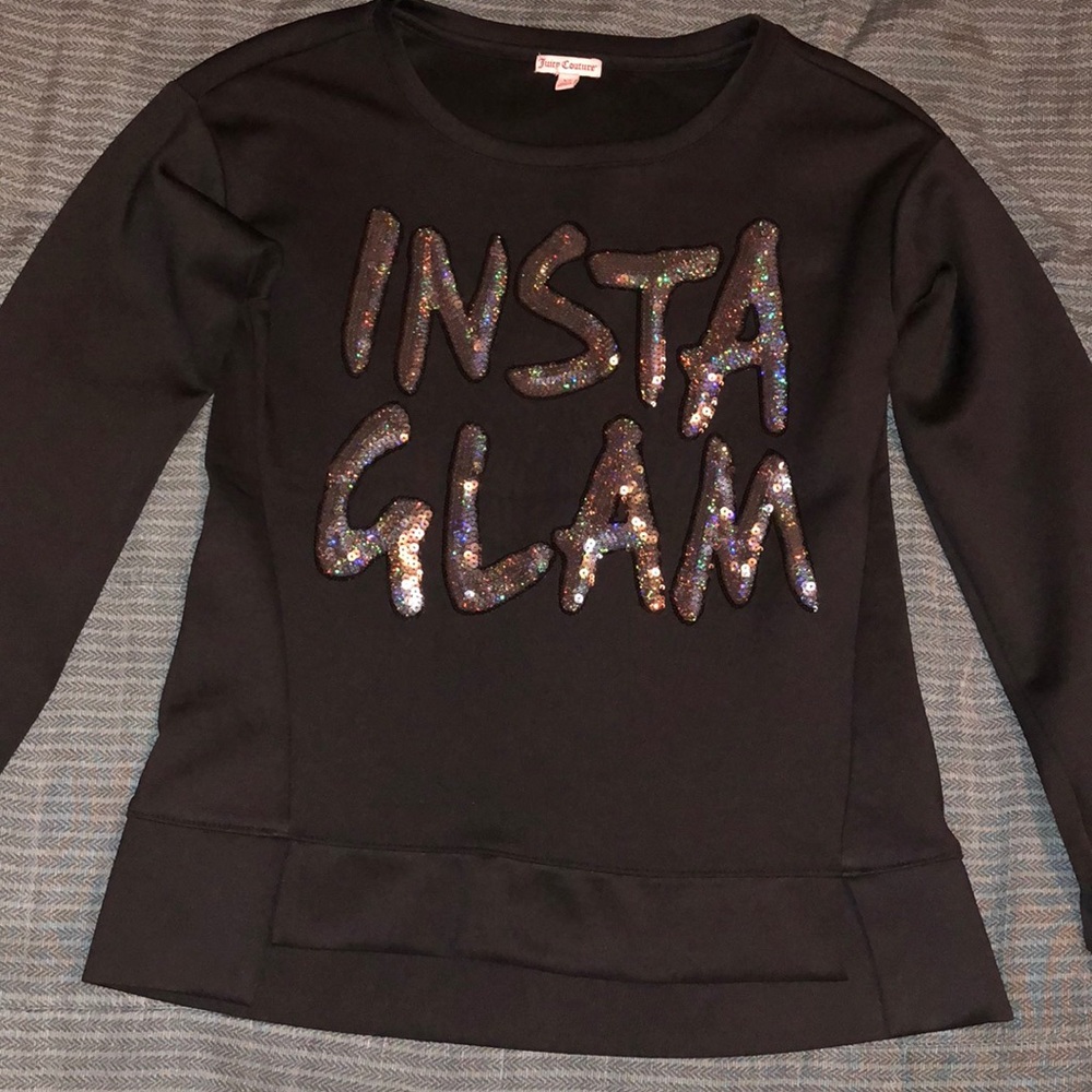 Juicy Couture Black Pullover
