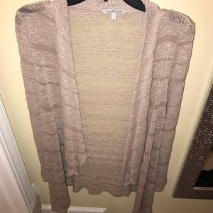 Charlotte Russe Oversized Sheer Cardigan