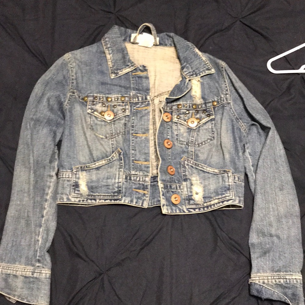 Cropped Jean Jacket