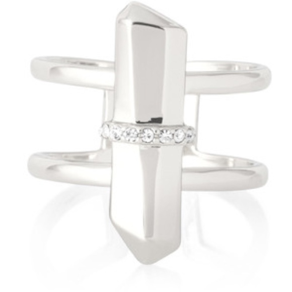 Stella & Dot Silver Rebel Ring