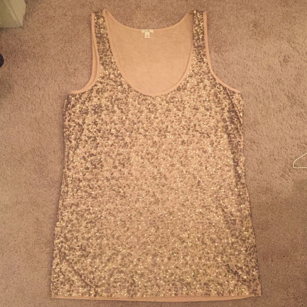 Women's sequin top