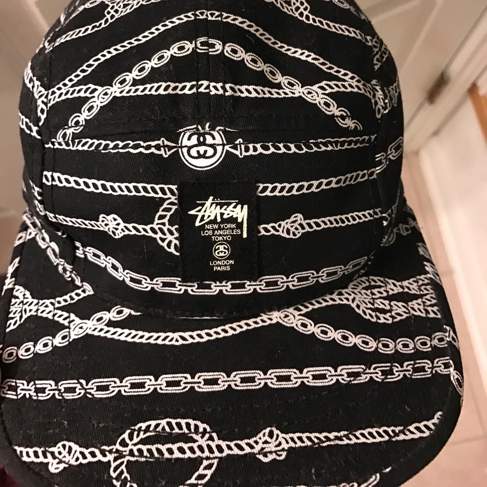 Unisex Rope Print Cap - Picture 4 of 4