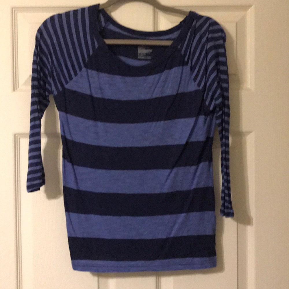 Blue stripped shirt