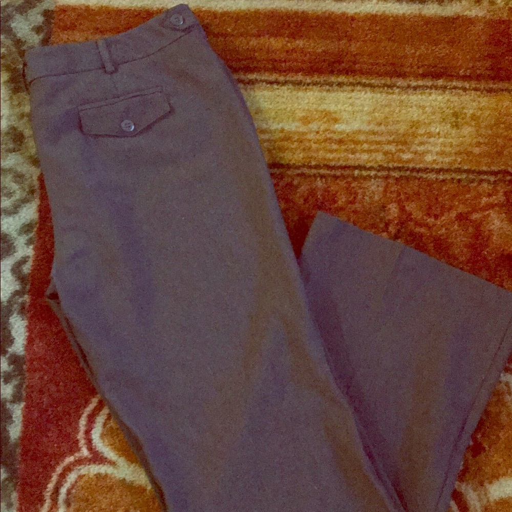 Gray dress pants