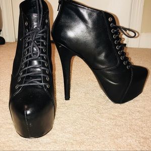 Steve Madden Leather heels size 9