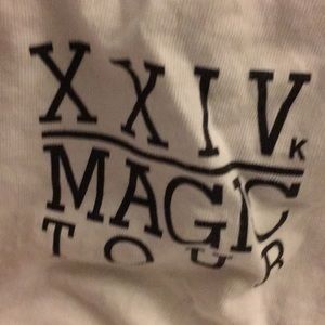 Xxiv magic local crew shirt xl white tee