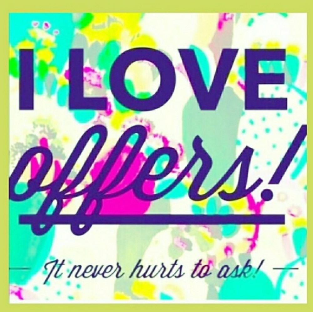 Get a discount just for making an offer!! Seriousl