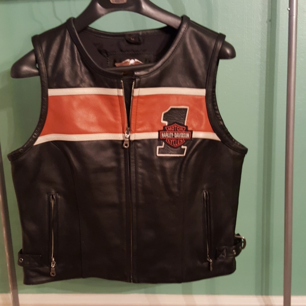 Large woman's Harley vest