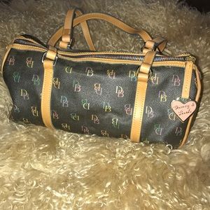 Vintage D&B barrel bag