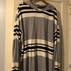 Lands End 2X Hooded Tunic