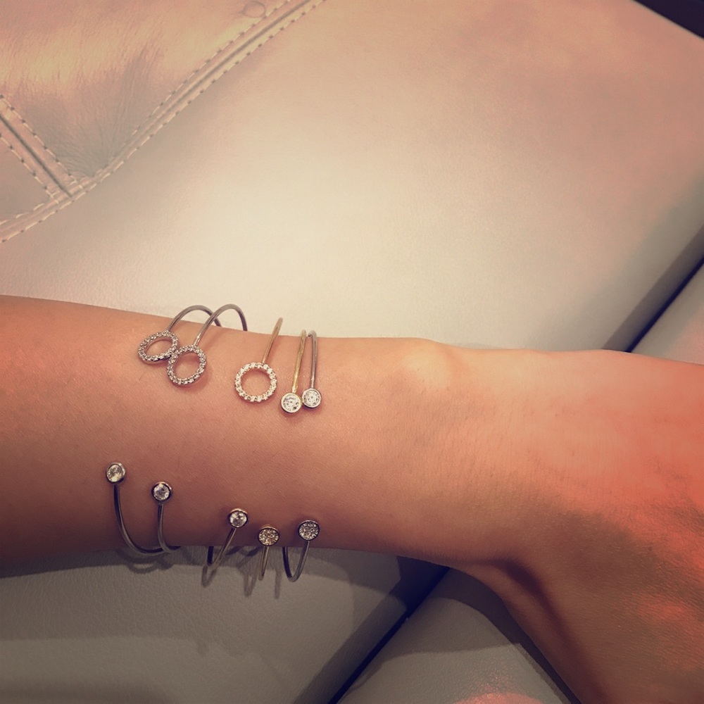 Band Bracelets of gold &silver with FREE ring😮💍