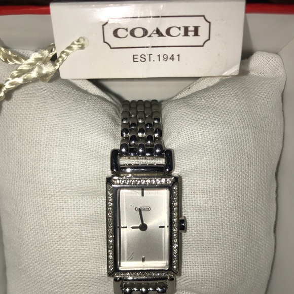 Authentic Coach Silvertone watch - Picture 5 of 6