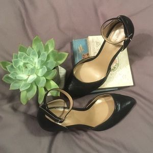 Ann Taylor Heels with Ankle Straps