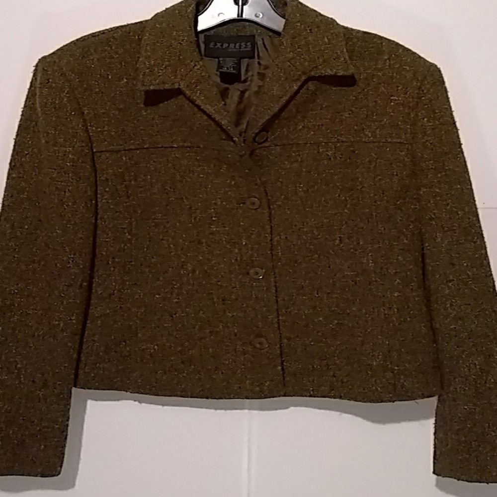 Tweed jacket gently used.