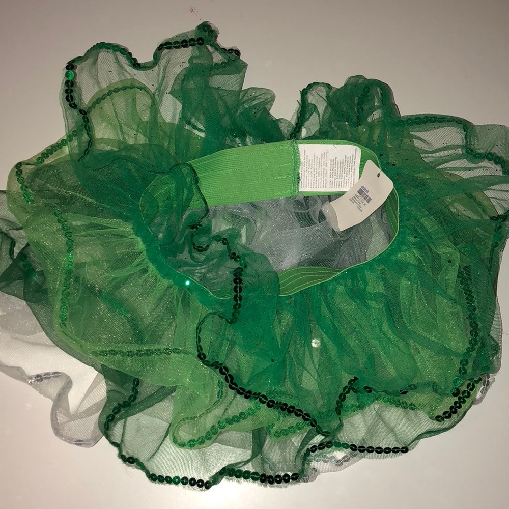 Green Festive Skirt