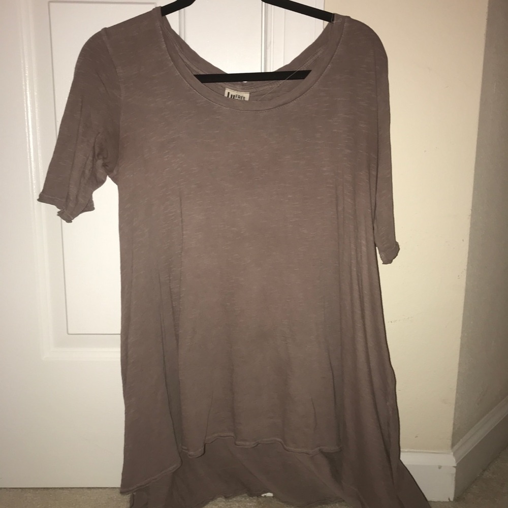 Free People Long Tee
