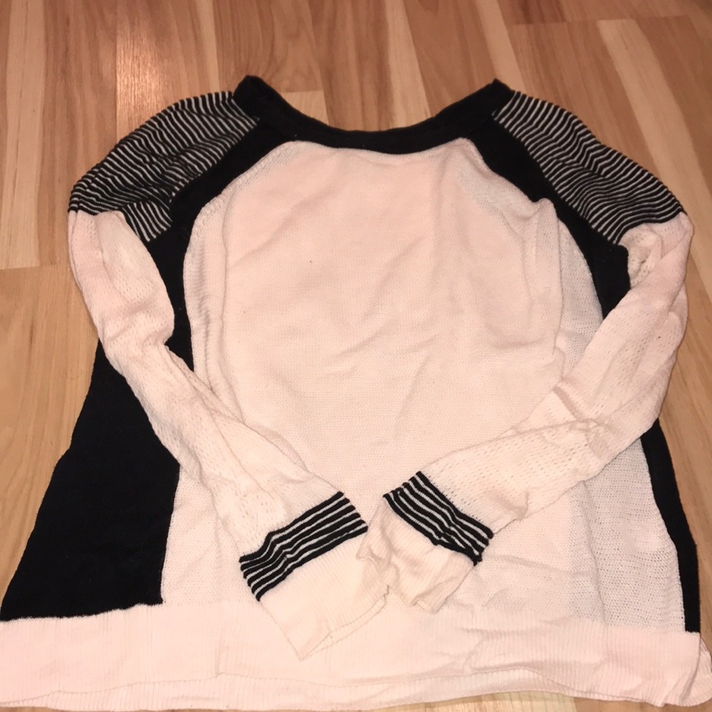 Pink and Black Sweater