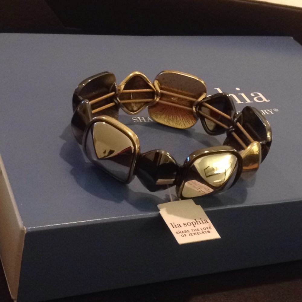 Lia Sophia Modern Stretch Bracelet