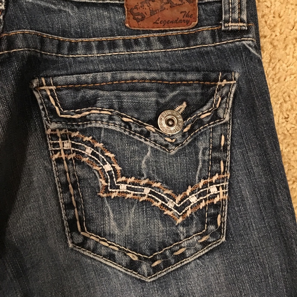 Big Star "Sweet" ultra low rise jeans