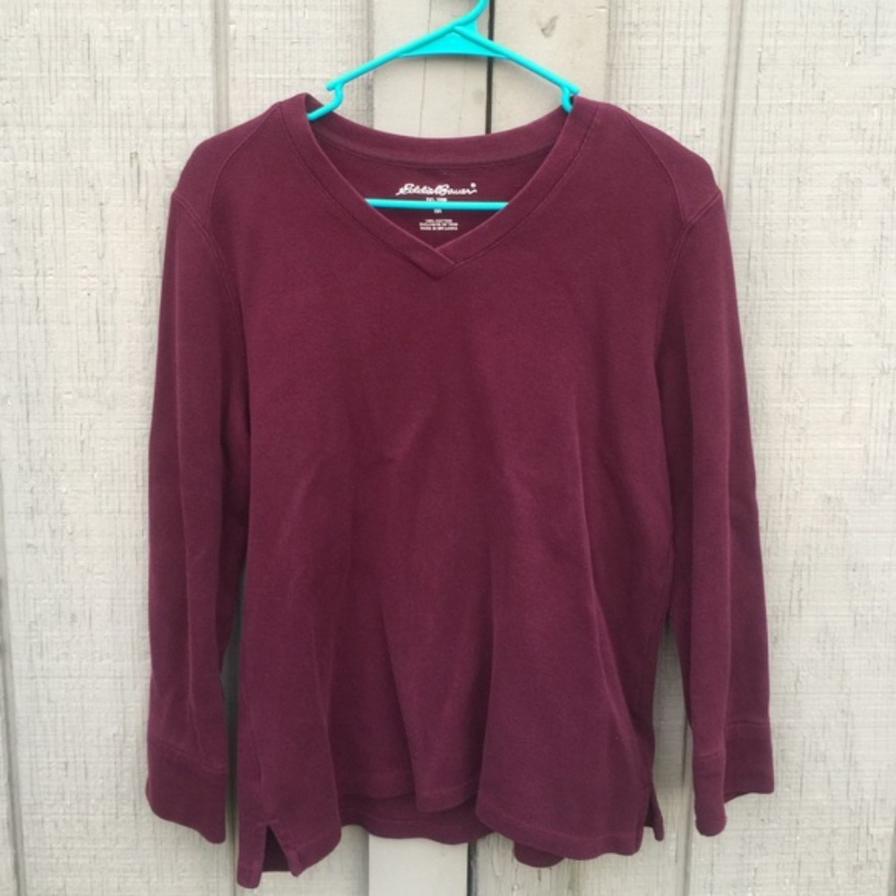 Maroon Eddie Bauer Pullover