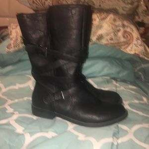 Express Moto Boots Black size 10