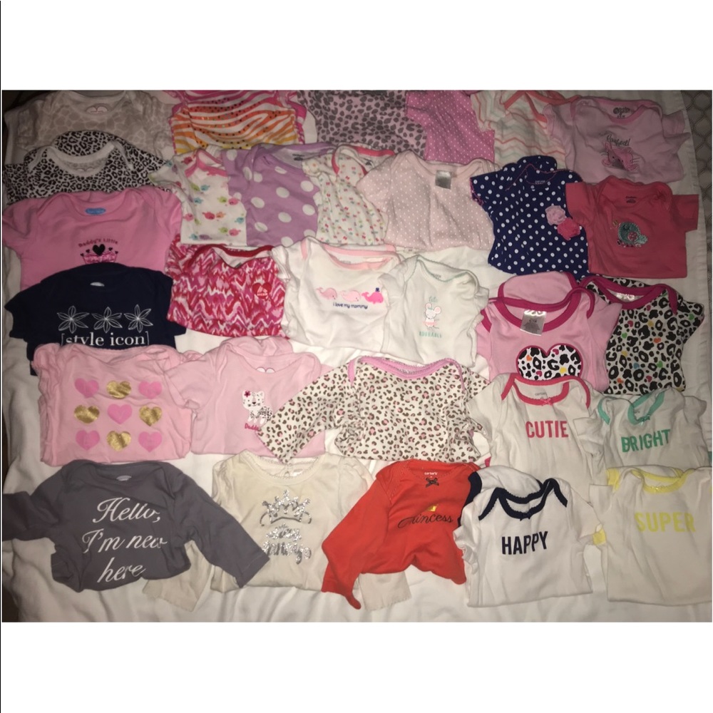 30 girl onesies