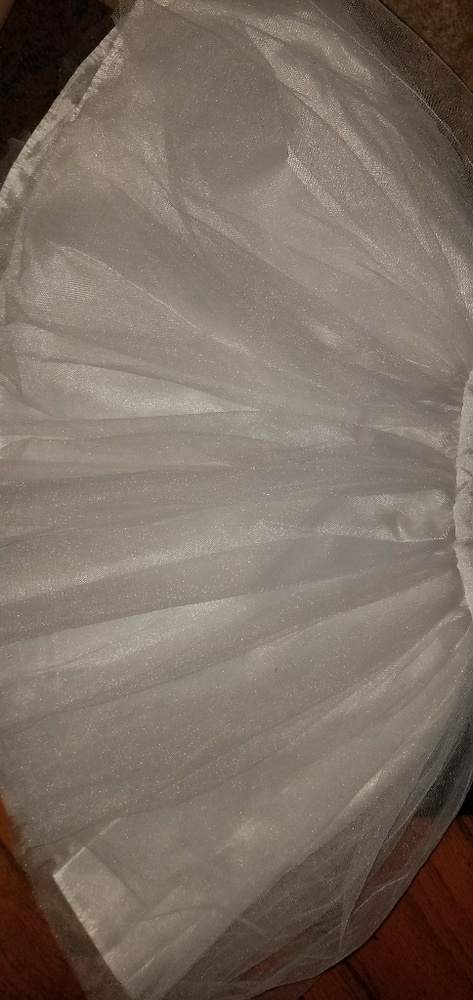 Infant dress all white