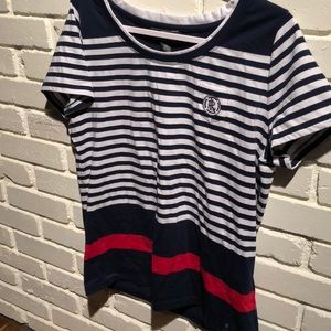 Red & Navy stripped Ralph Lauren Active T-shirt
