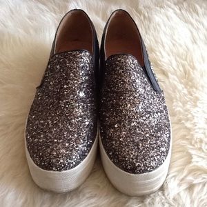 Mossimo Multi-Glitter Platform Sneakers