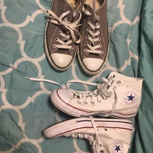 Lot of 2 Pairs of Converse Chucks