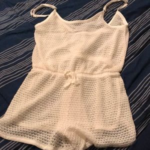 Brand new white cover up.