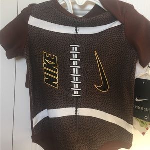 Nike football onesie