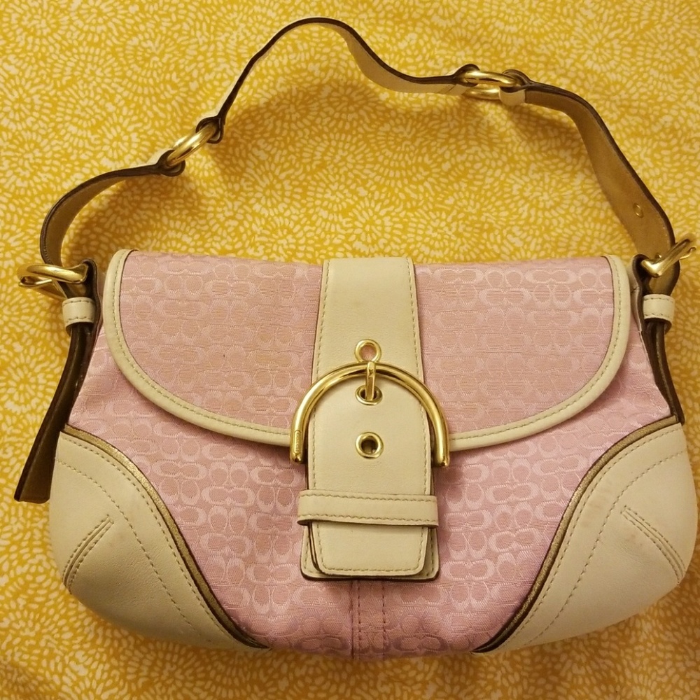 Pink Coach purse
