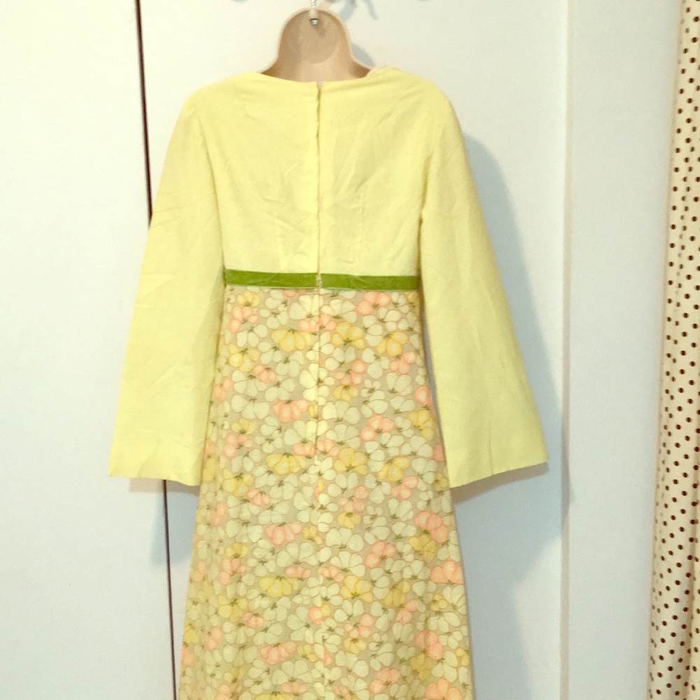 Vintage 1960 1970 long dress - Picture 7 of 7