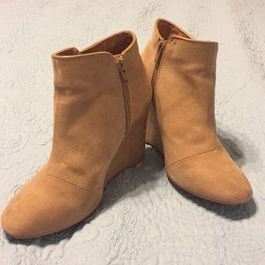 Boutique Wedge Booties
