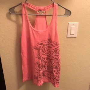 Neon Pink Tank Top
