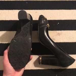 Tory Burch Black Heels