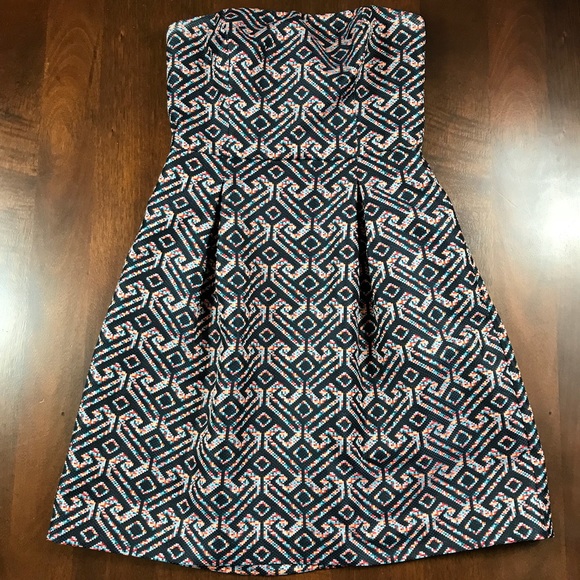 SOLD NWOT Trina Turk strapless dress, size 6 - Picture 2 of 6